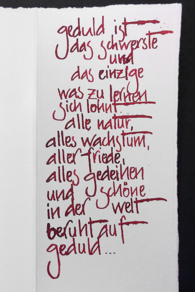 Kalligraphie Andrea Schmadtke - Dortmund